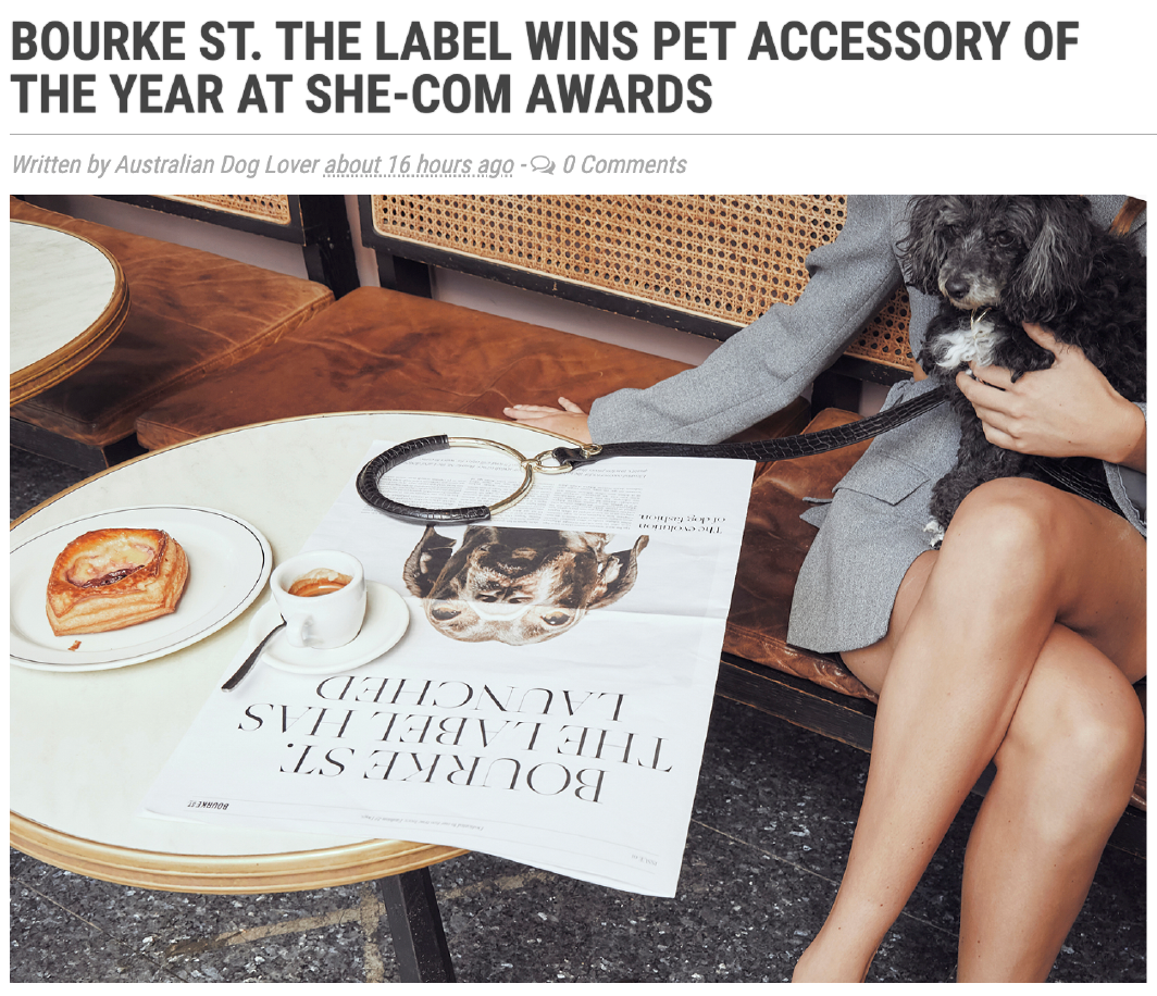 Bourke St the Label - Australian Dog Lover
